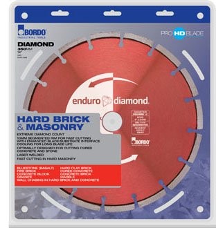 BORDO SEGMENTED DIAMOND SAW-RED-350MM